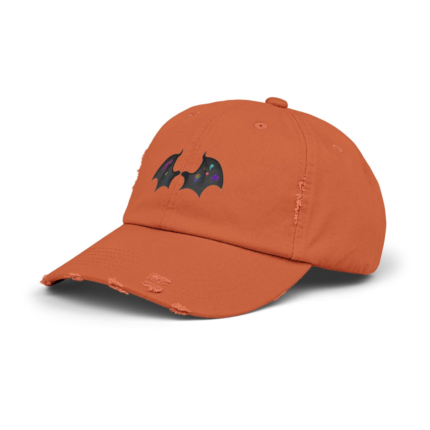 Chapter 55 Painted Wings Distressed Cap - Awfullynerdy.co