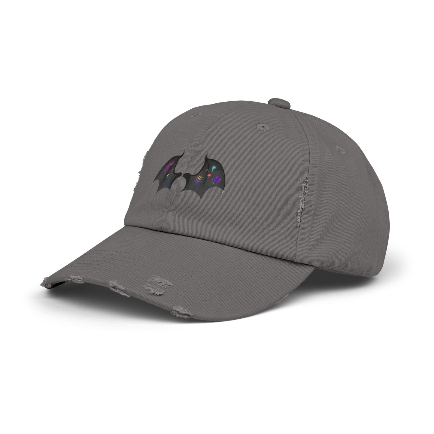 Chapter 55 Painted Wings Distressed Cap - Awfullynerdy.co