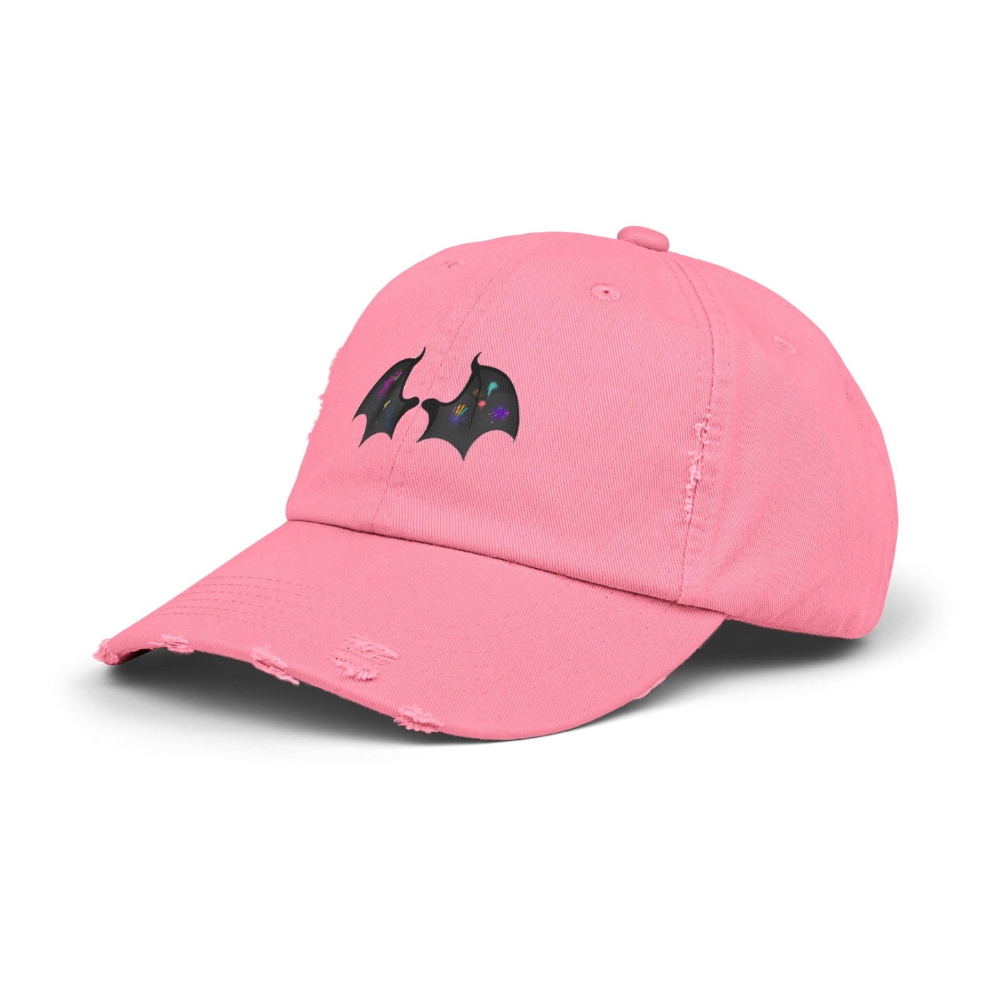 Chapter 55 Painted Wings Distressed Cap - Awfullynerdy.co