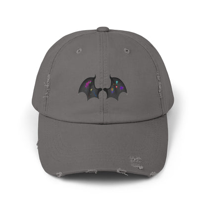 Chapter 55 Painted Wings Distressed Cap - Awfullynerdy.co