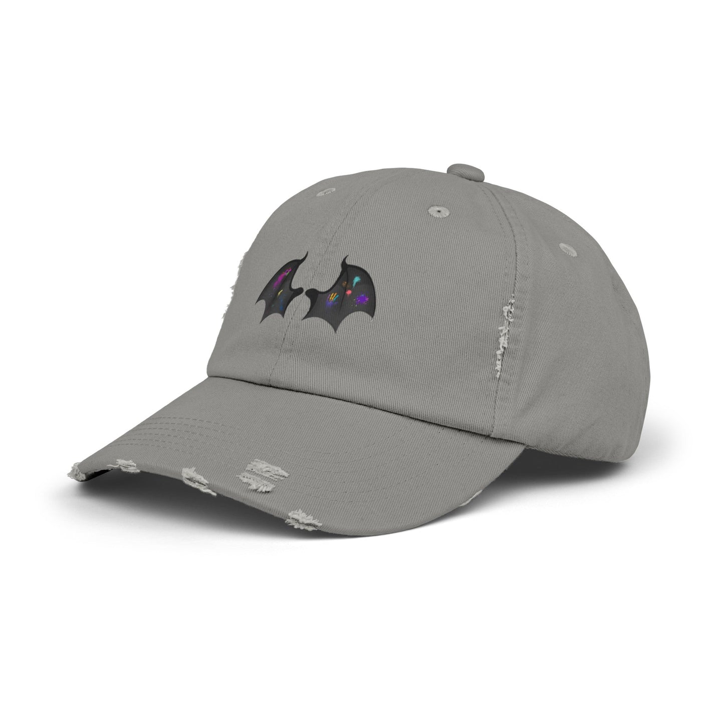 Chapter 55 Painted Wings Distressed Cap - Awfullynerdy.co