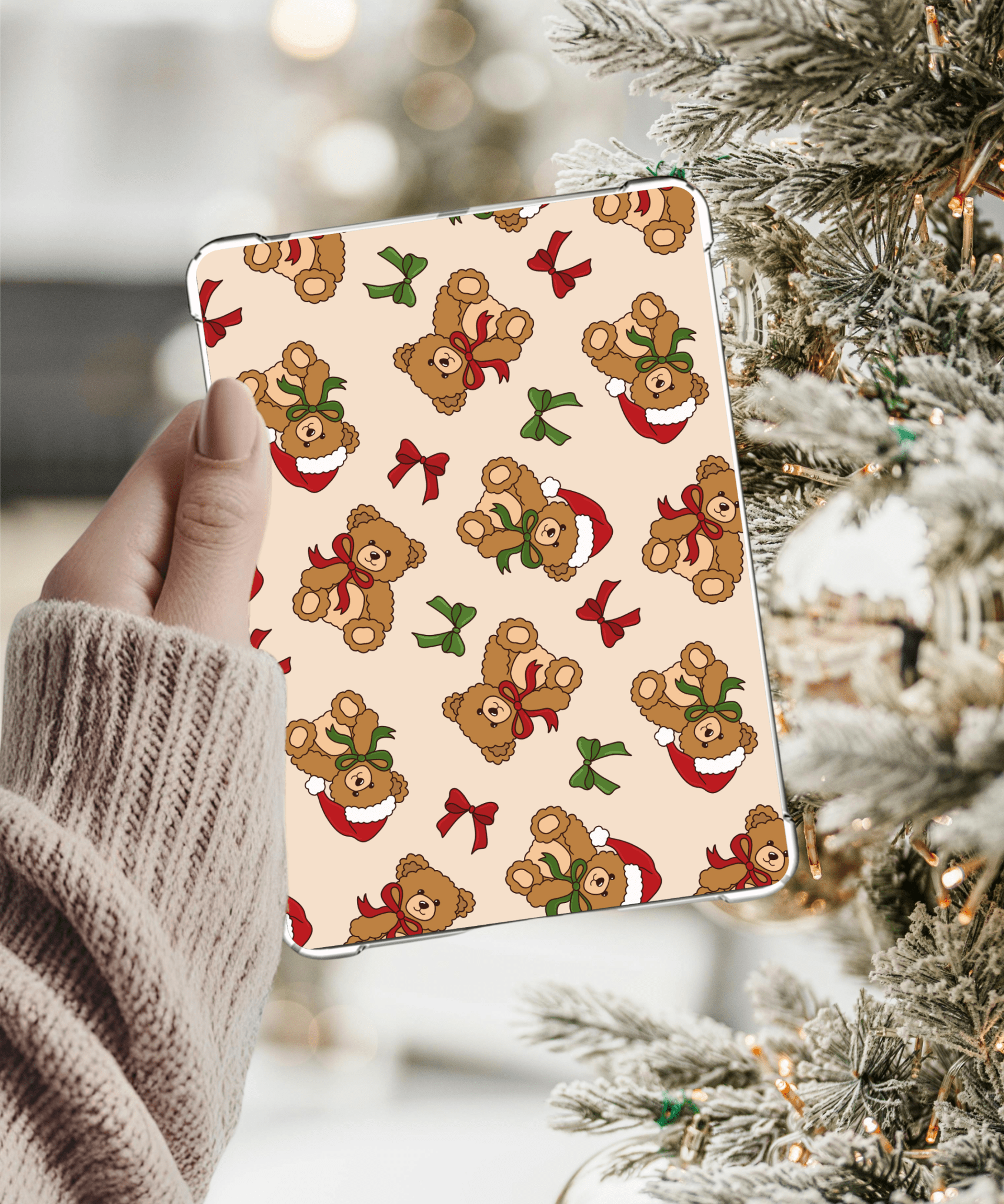 Christmas Bears Kindle Paperwhite Insert - Awfullynerdy.co