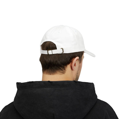Classic Fireheart Dad Cap, Relaxed White Baseball Hat, Gift for Fathers Day, Casual Everyday Wear, Adjustable Dad Hat - Awfullynerdy.co