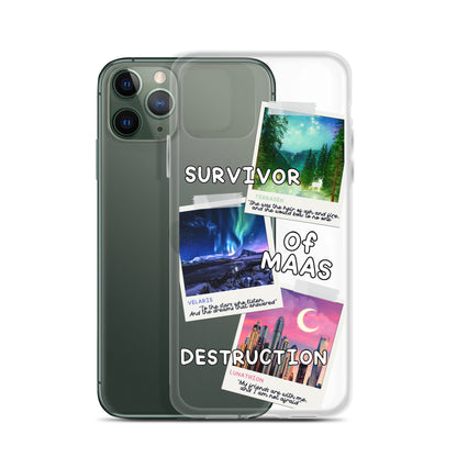 Survivor of MAAS Destruction Clear Case for iPhone® - Awfullynerdy.co