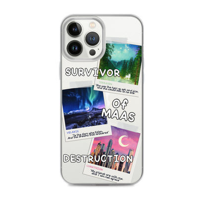 Survivor of MAAS Destruction Clear Case for iPhone® - Awfullynerdy.co