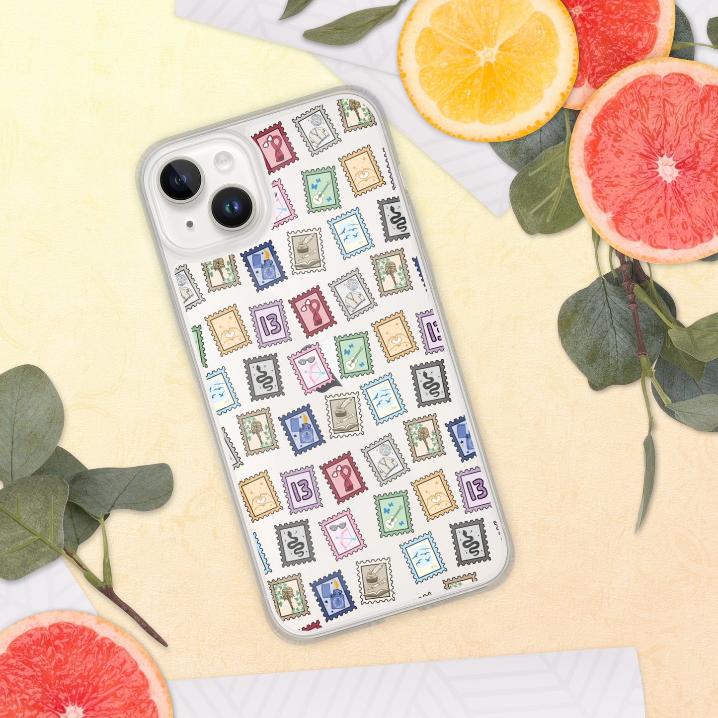 Swiftie Stamps Clear Case for iPhone® - Awfullynerdy.co