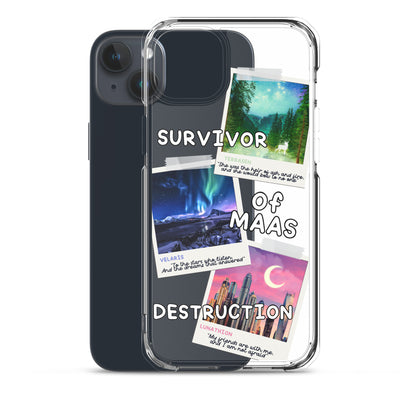 Survivor of MAAS Destruction Clear Case for iPhone® - Awfullynerdy.co