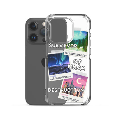 Survivor of MAAS Destruction Clear Case for iPhone® - Awfullynerdy.co