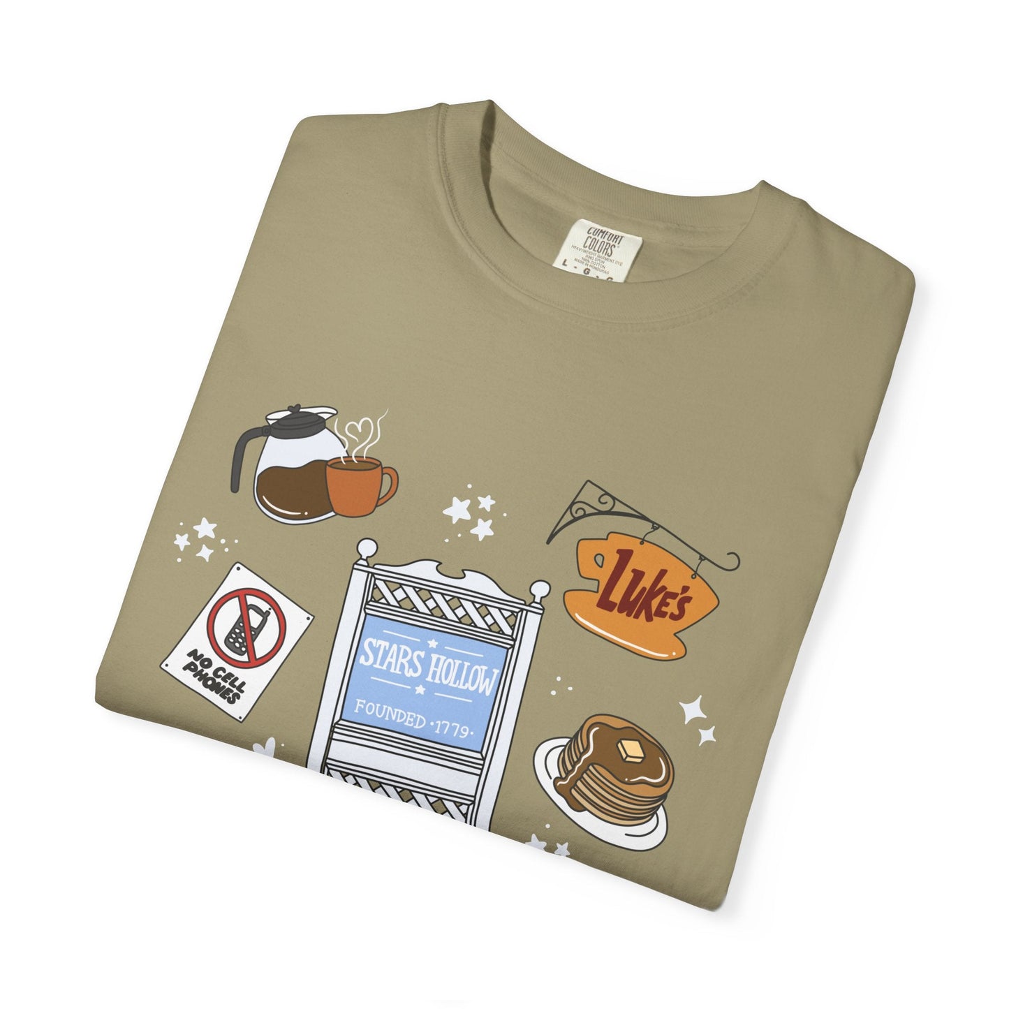 Coffee Lover T-Shirt - Mentally I'm Drinking Coffee at Luke's - Awfullynerdy.co