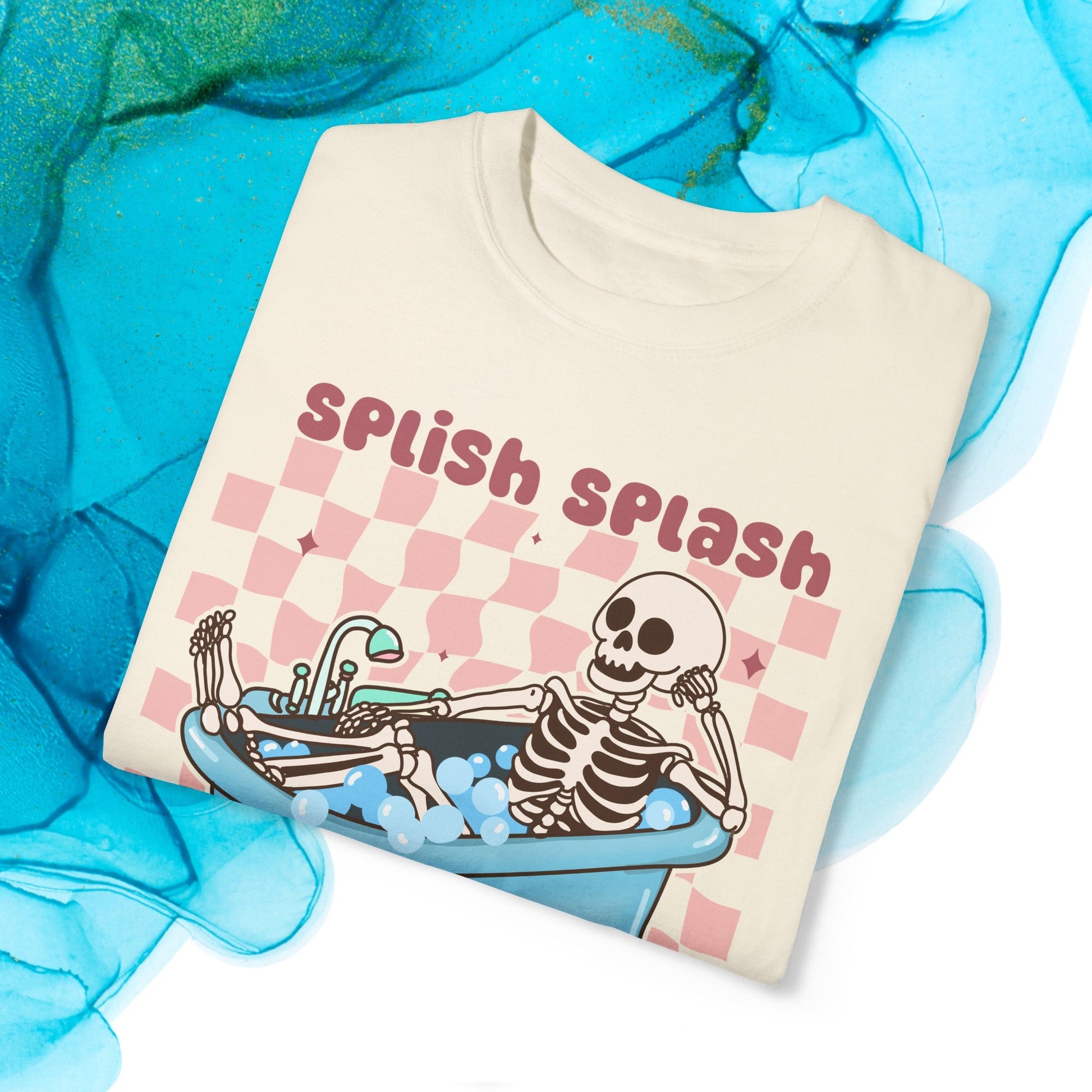 Comfort Colors Splish Splash Your Opinion is Trash Unisex Garment - Dyed T - shirt - Awfullynerdy.co