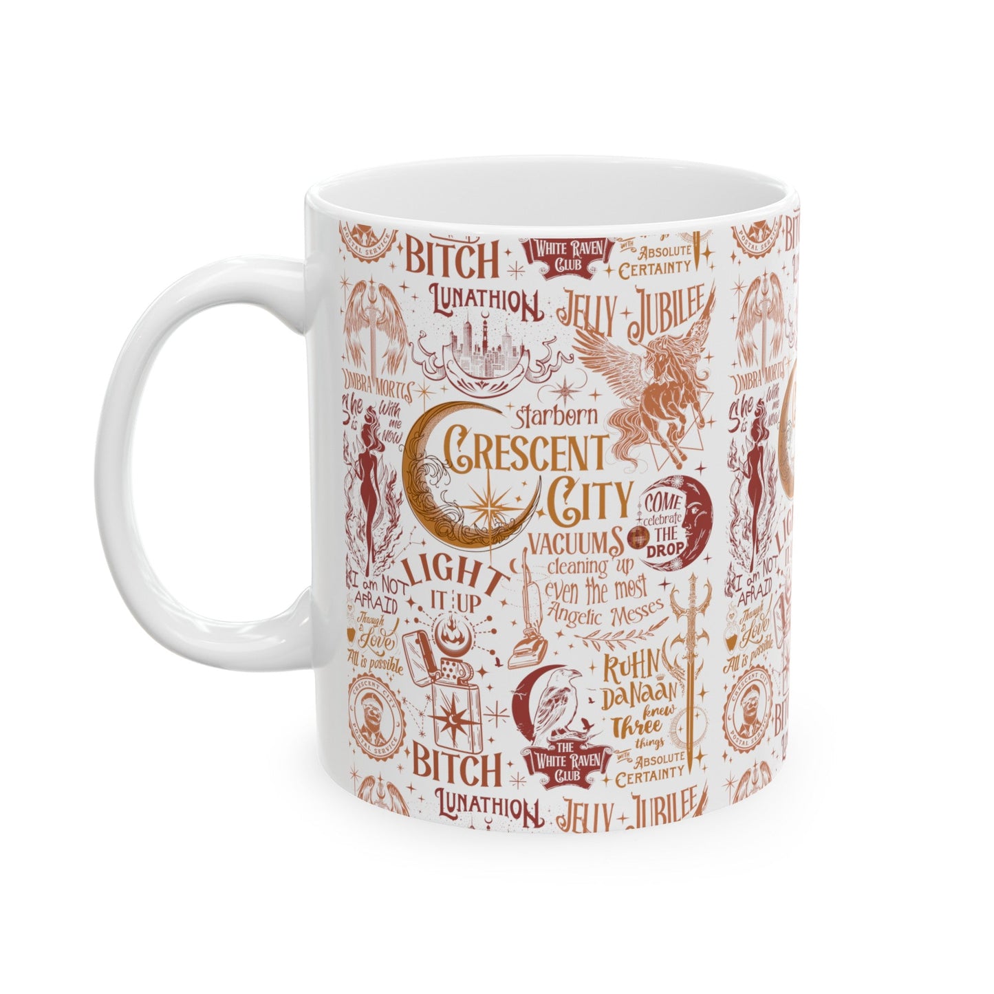 Crescent City Collage Ceramic Mug - Awfullynerdy.co