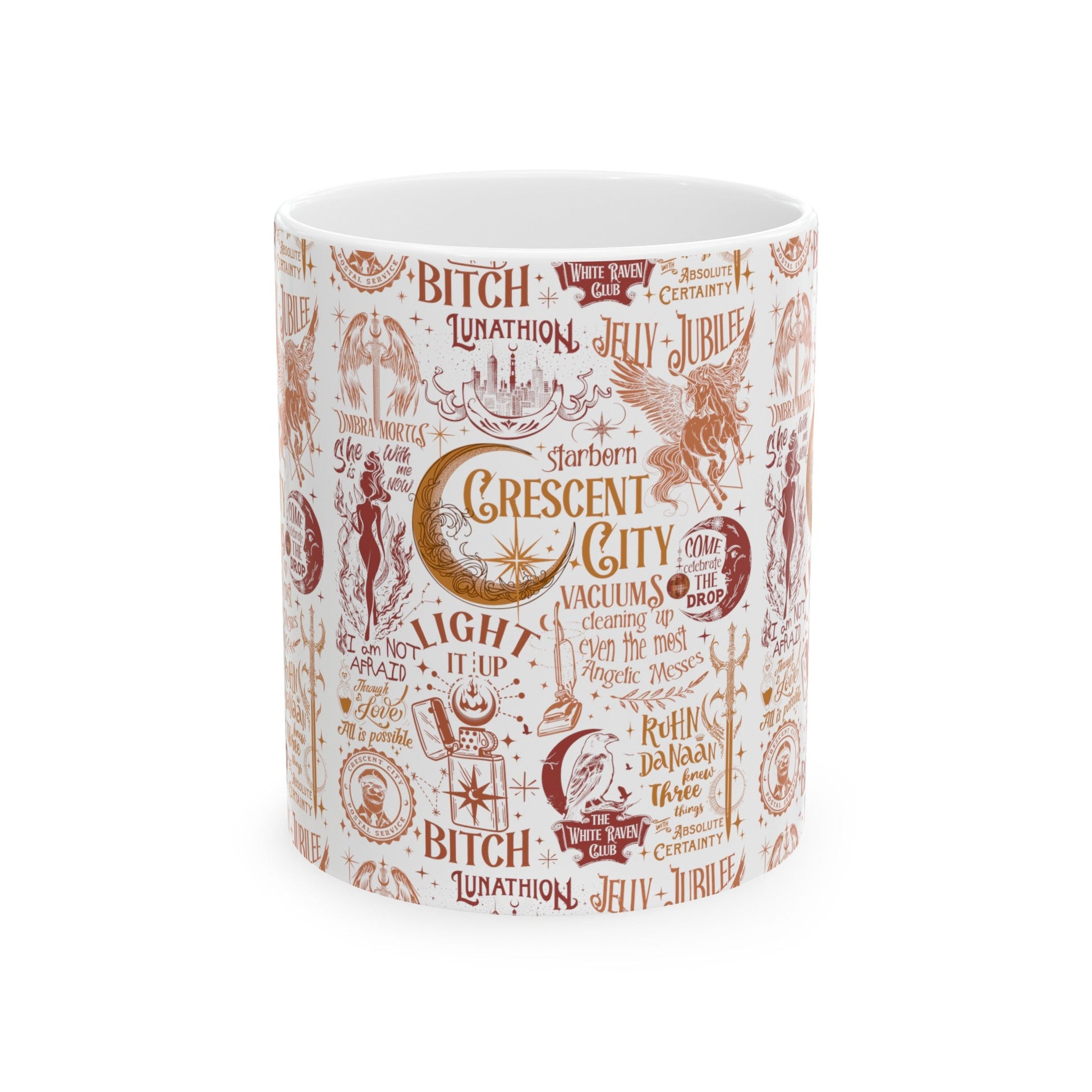 Crescent City Collage Ceramic Mug - Awfullynerdy.co