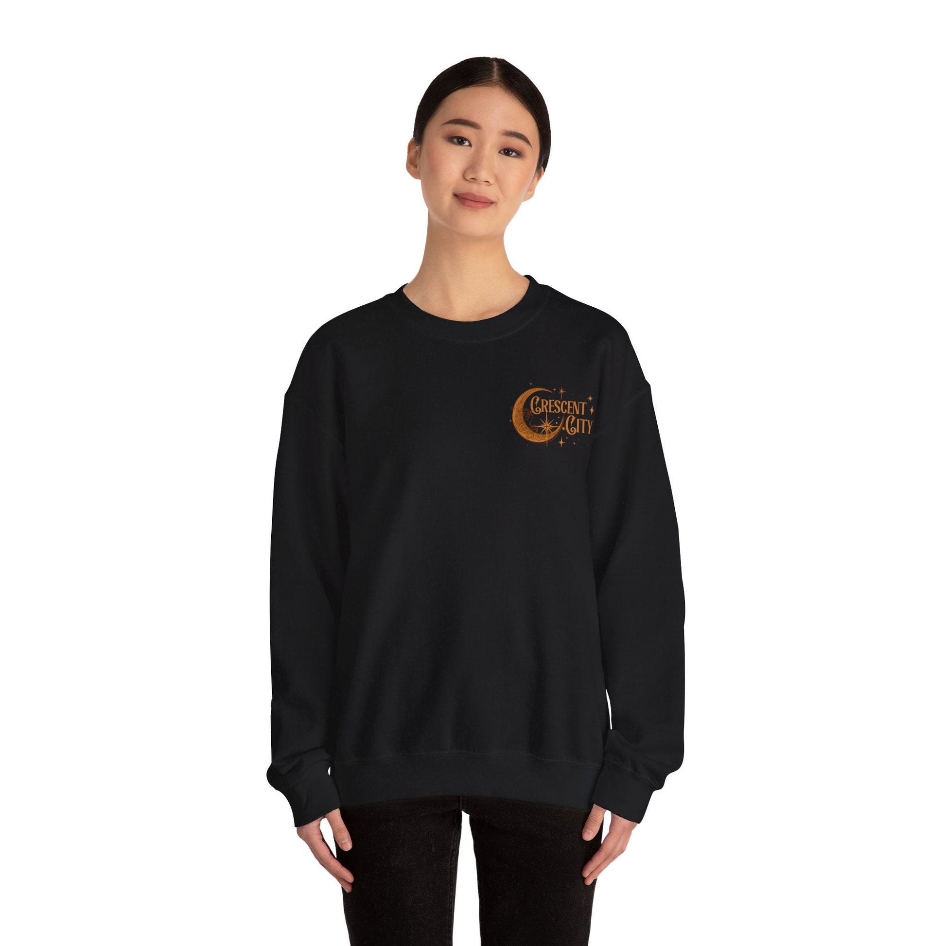 Crescent City Collage Heavy Blend™ Crewneck Sweatshirt - Awfullynerdy.co