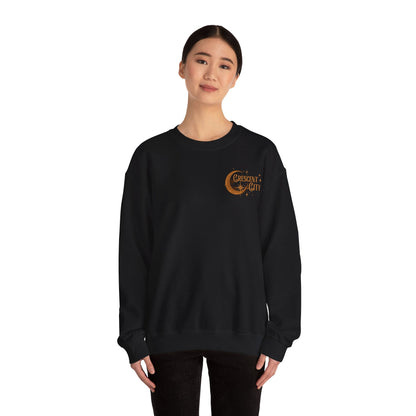 Crescent City Collage Heavy Blend™ Crewneck Sweatshirt - Awfullynerdy.co