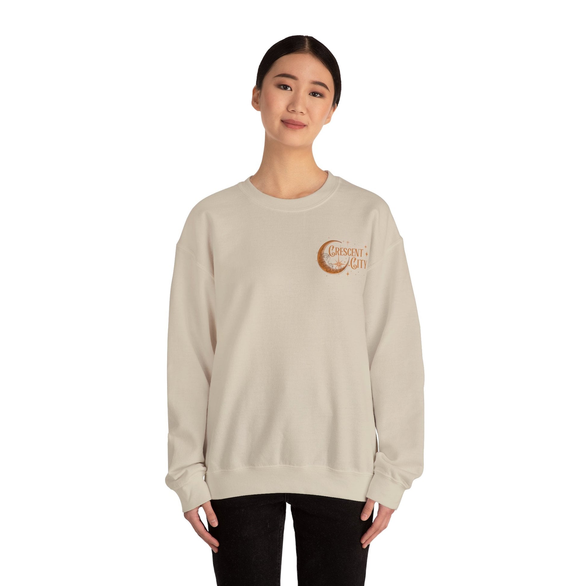 Crescent City Collage Heavy Blend™ Crewneck Sweatshirt - Awfullynerdy.co