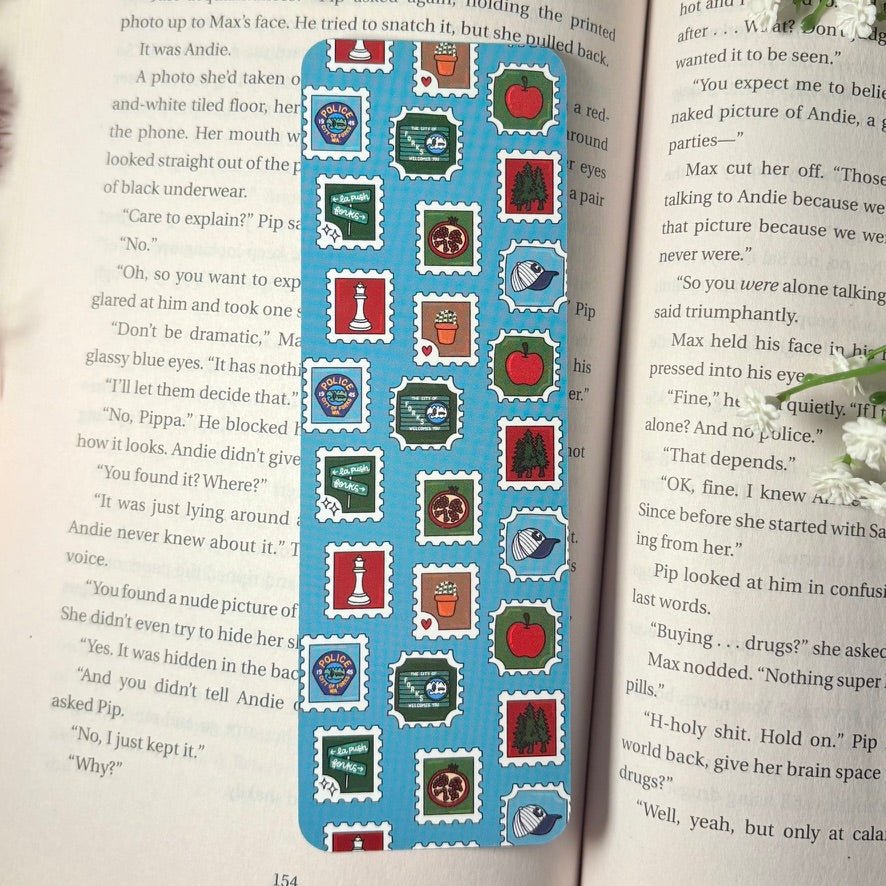 Cullen Baseball Club Dual - Sided Cardstock Bookmark - Awfullynerdy.co