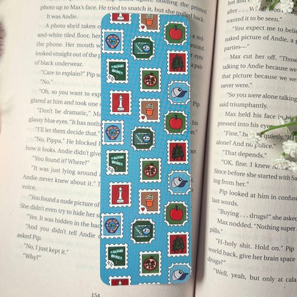 Cullen Baseball Club Dual - Sided Cardstock Bookmark - Awfullynerdy.co