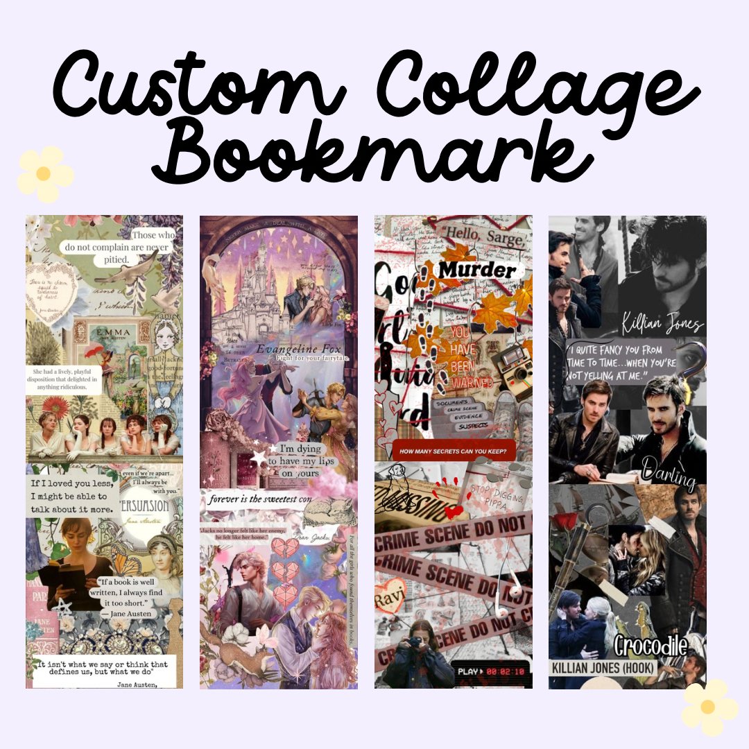 Custom Collage Bookmark - Awfullynerdy.co