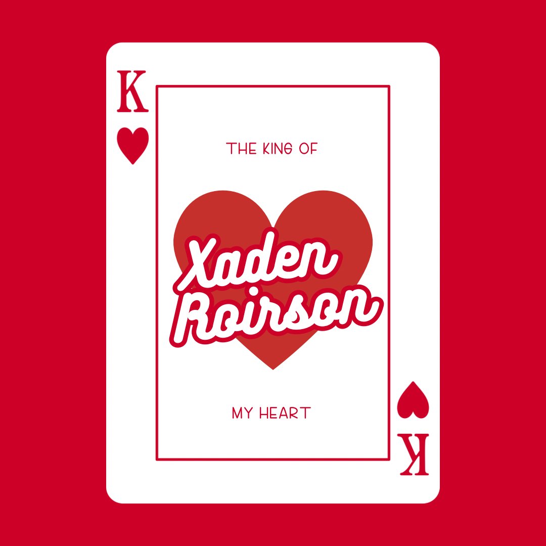 Custom “King Of My Heart” Playing Card Sticker - Awfullynerdy.co