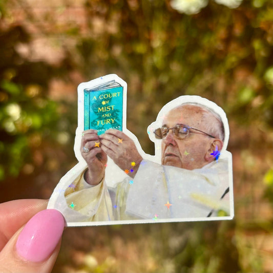 Custom The Pope Roman Empire Book Sticker - Awfullynerdy.co