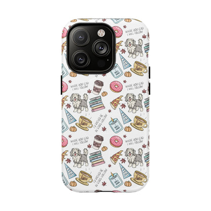 Cute Gilmore Girls - Themed Tough Magnetic Phone Case - "Where You Lead, I Will Follow" - Awfullynerdy.co