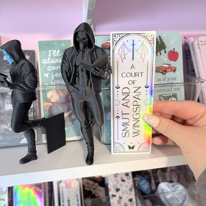 Dark Romance Reader Bookshelf Decor - Awfullynerdy.co