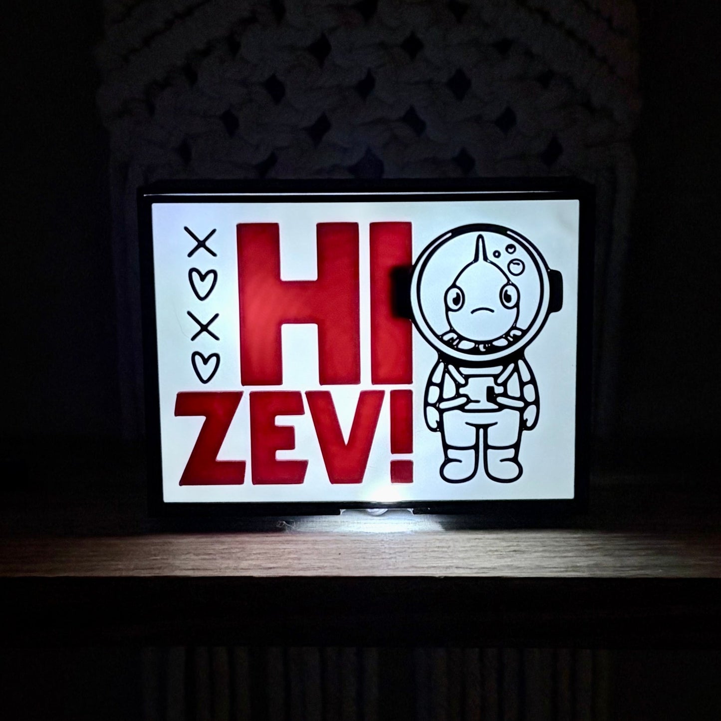 DCC Inspired "Hi Zev!" Light Up Book Nook - Awfullynerdy.co