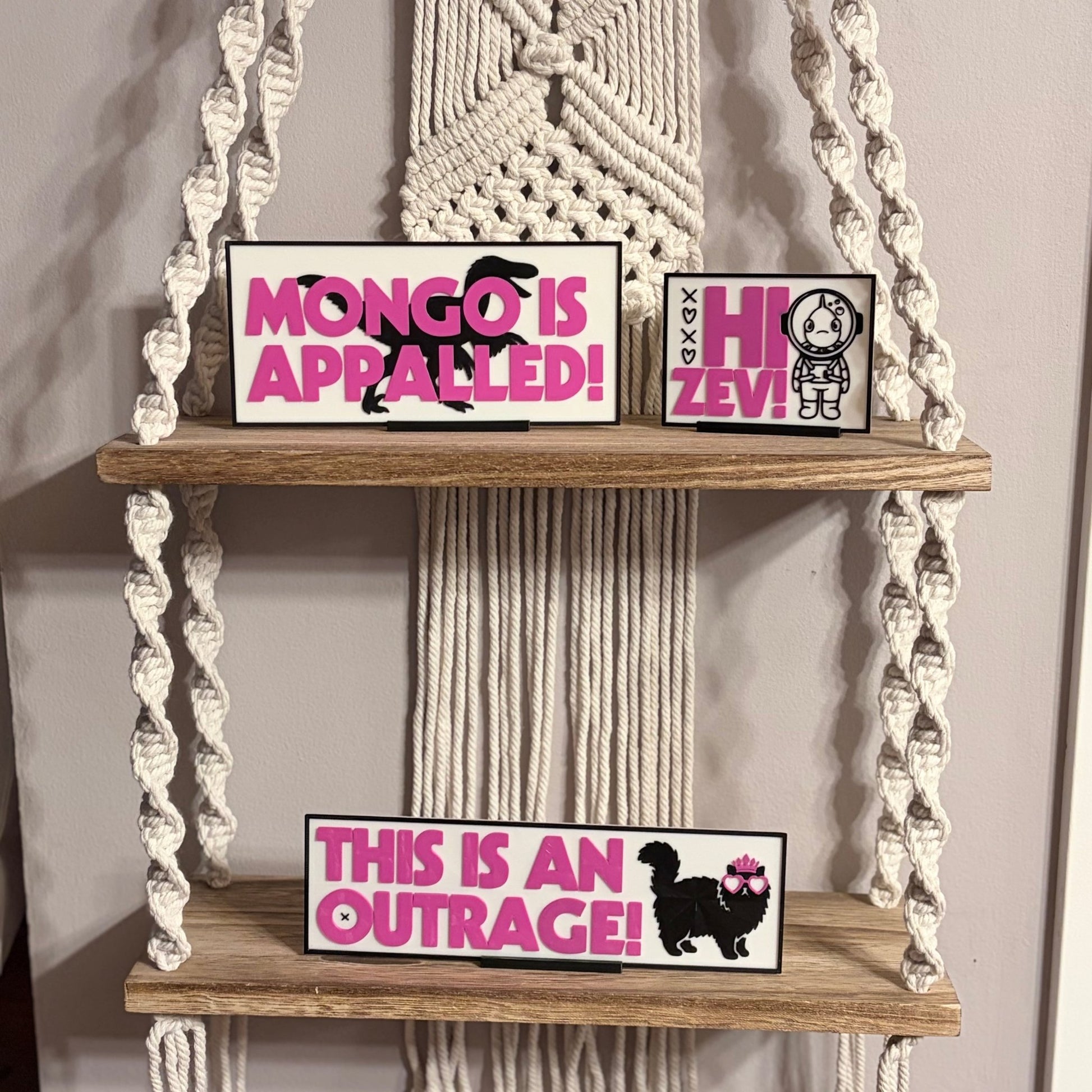 DCC Inspired "Hi Zev!" Light Up Book Nook - Awfullynerdy.co