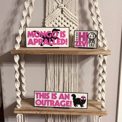 DCC Inspired "Hi Zev!" Light Up Book Nook - Awfullynerdy.co