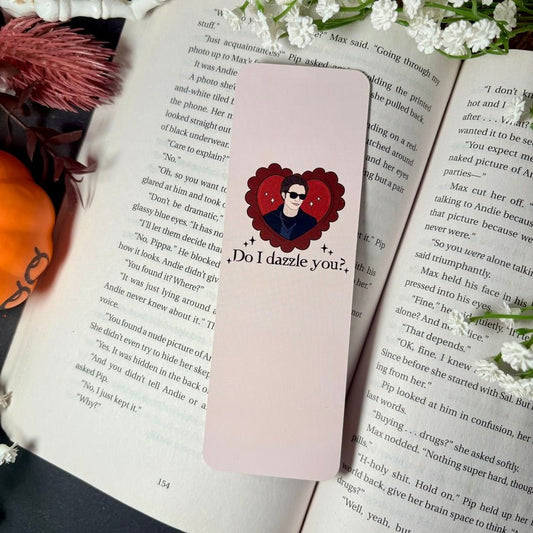 Do I Dazzle You Dual - Sided Cardstock Bookmark - Awfullynerdy.co
