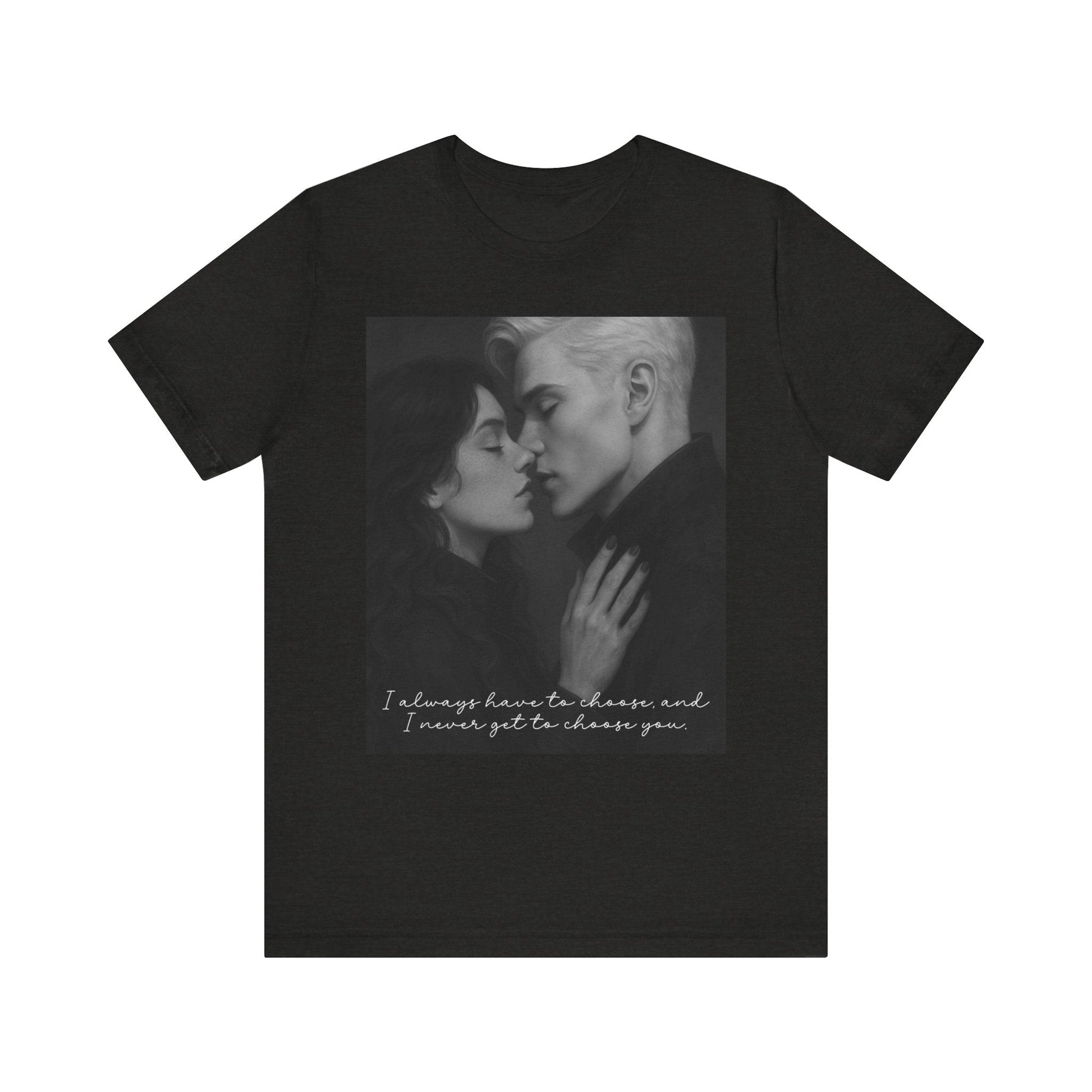 Dramione Inspired Shirt – Dark Romance Bella + Canvas Tee, Black Aesthetic T-Shirt, Enemies to Lovers Bookish Tee - Awfullynerdy.co