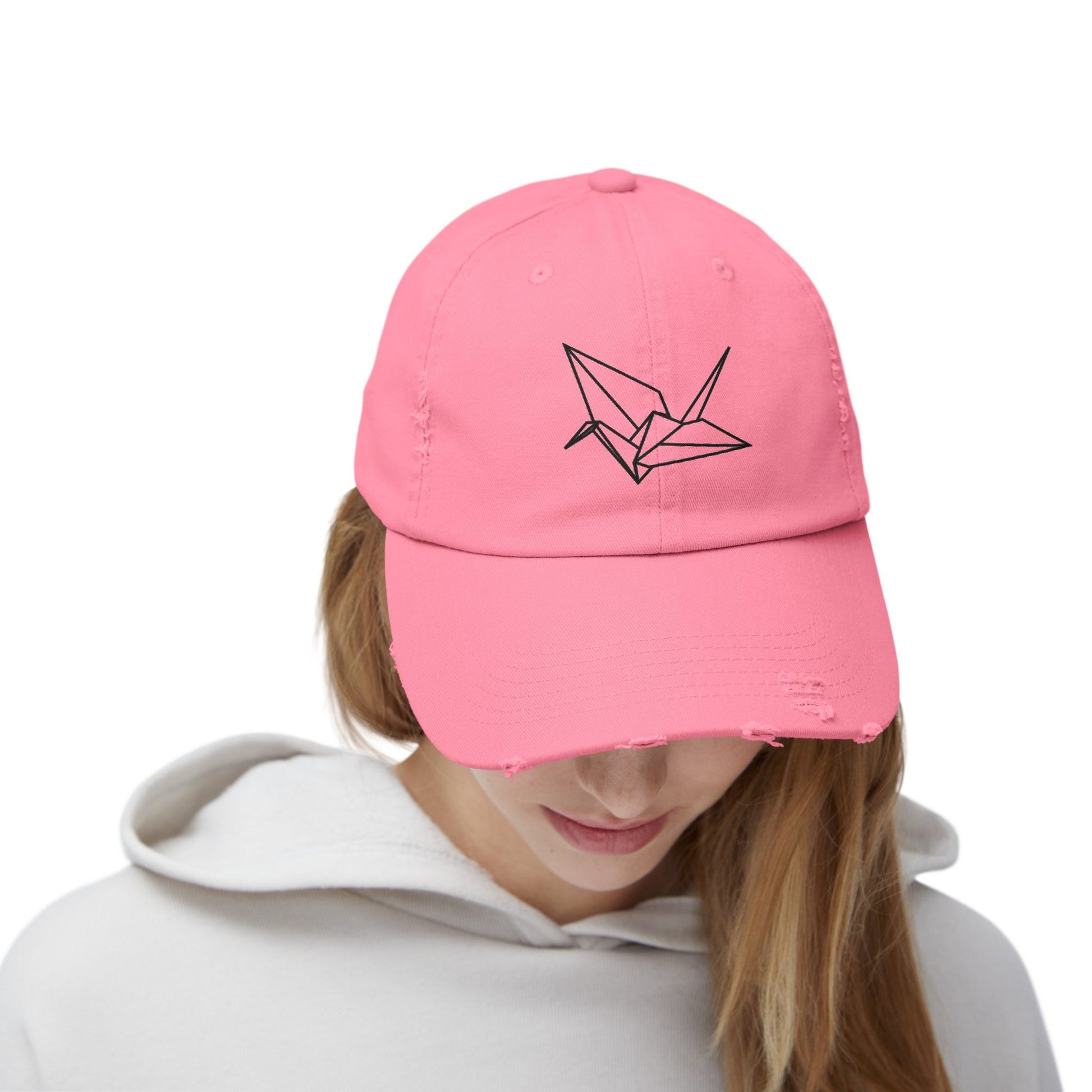 Dramione Paper Crane Distressed Cap - Awfullynerdy.co