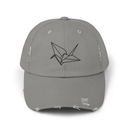 Dramione Paper Crane Distressed Cap - Awfullynerdy.co