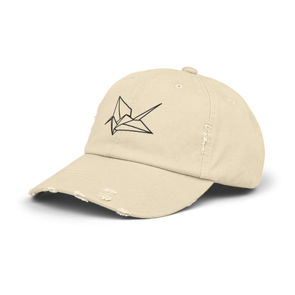 Dramione Paper Crane Distressed Cap - Awfullynerdy.co