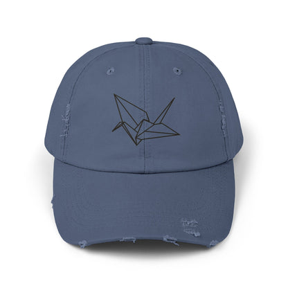 Dramione Paper Crane Distressed Cap - Awfullynerdy.co