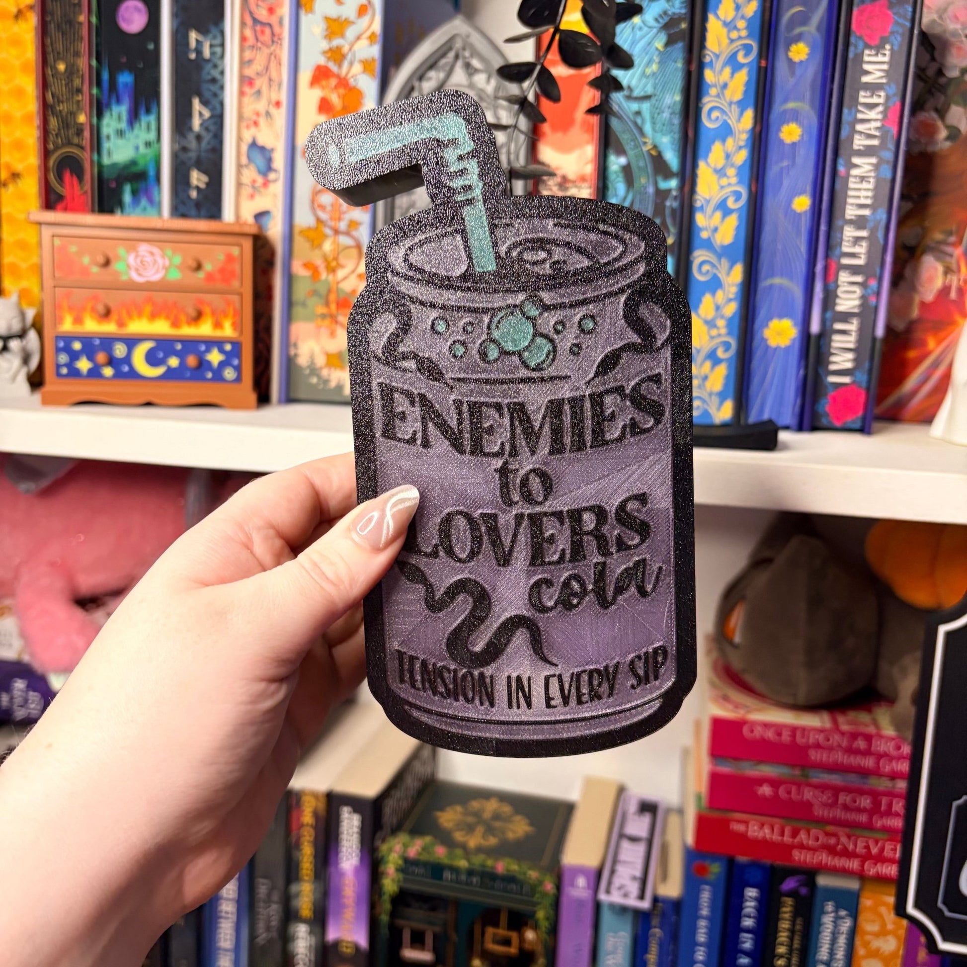 Enemies to Lovers Soda Can Light Up Book Nook - Awfullynerdy.co