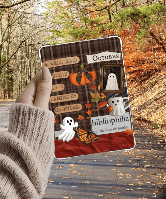 Fall Vibes Collage Kindle Paperwhite Insert - Awfullynerdy.co