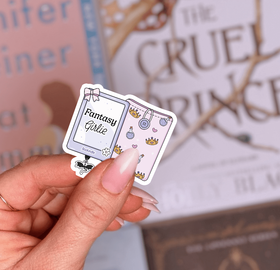 Fantasy Girlie Kindle Sticker - Awfullynerdy.co