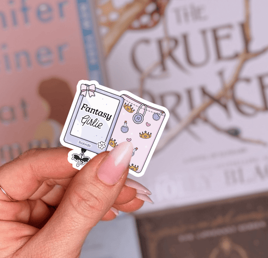 Fantasy Girlie Kindle Sticker - Awfullynerdy.co