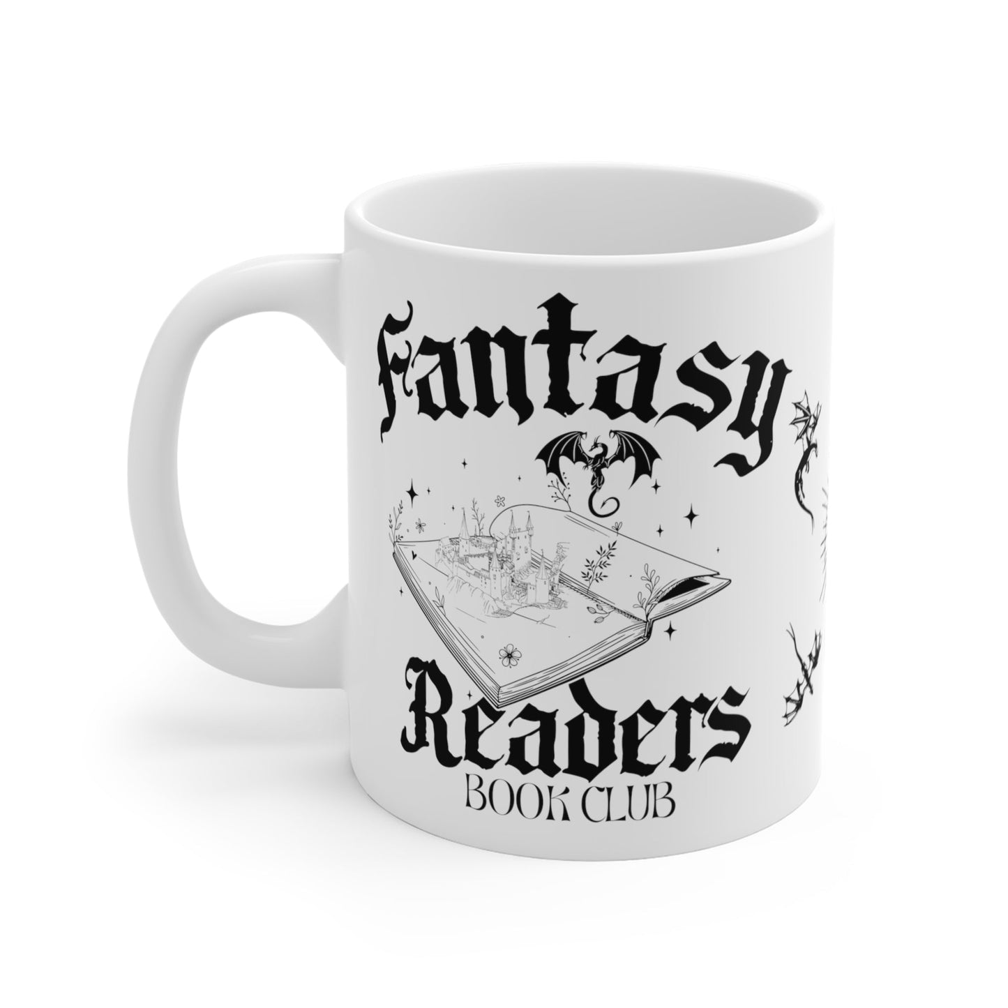 Fantasy Reader Fourth Wing Mug 11oz - Awfullynerdy.co