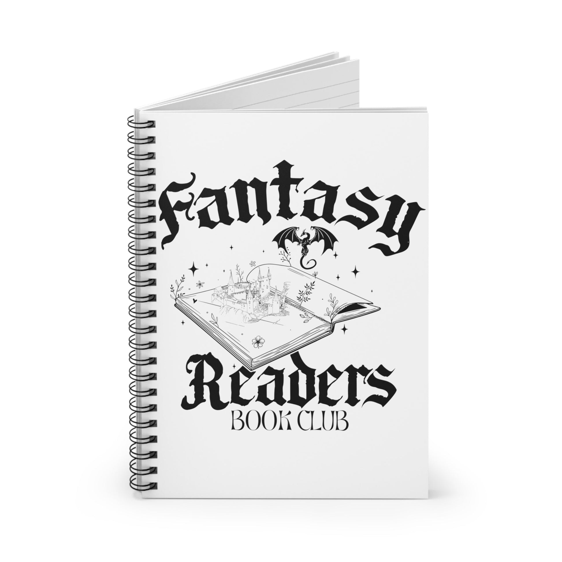 Fantasy Reader Spiral Notebook - Ruled Line - Awfullynerdy.co