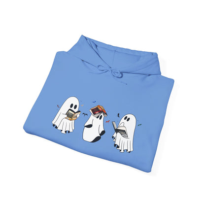 Fourth Wing Reading Ghosts Heavy Blend™ Hooded Sweatshirt - Awfullynerdy.co