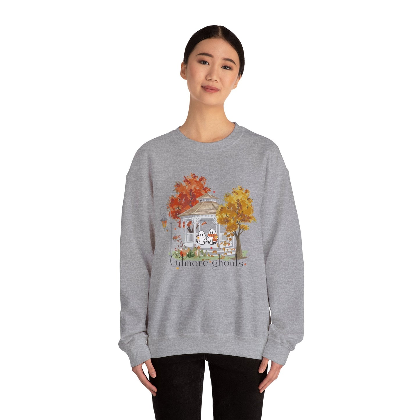 Gilmore Ghouls Heavy Blend™ Crewneck Sweatshirt - Gilmore Girls Inspired Sweater - Awfullynerdy.co