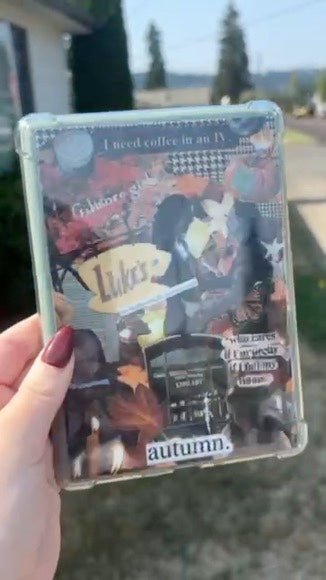 Gilmore Girls Inspired Fall Collage Kindle Paperwhite Insert - Awfullynerdy.co