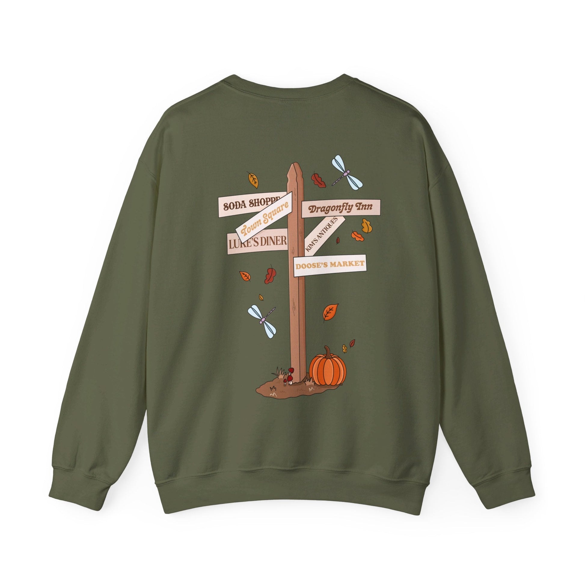 Gilmore Girls Season Fall Crewneck Sweatshirt - Awfullynerdy.co