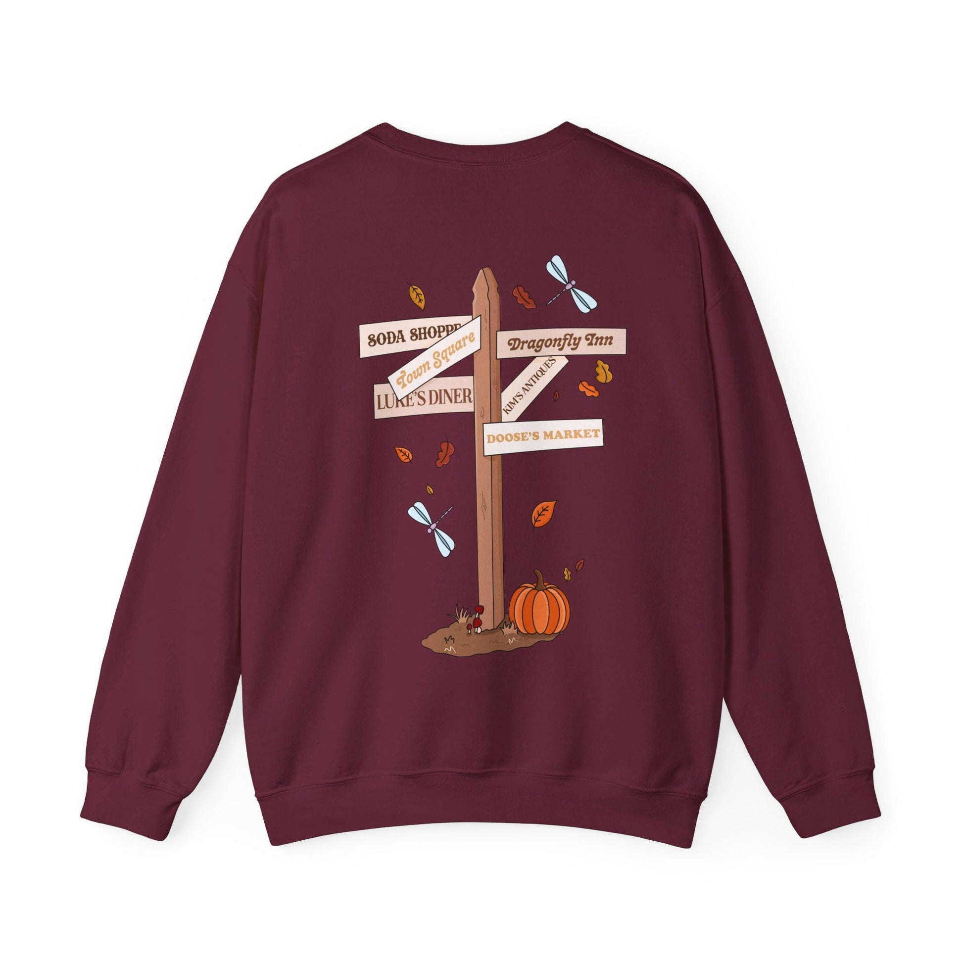 Gilmore Girls Season Fall Crewneck Sweatshirt - Awfullynerdy.co