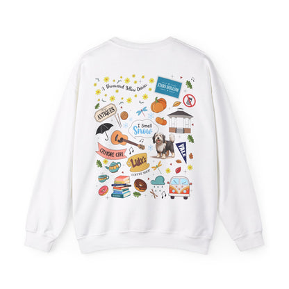 Gilmore Girls Stars Hollow Collage Heavy Blend™ Crewneck Sweatshirt - Awfullynerdy.co