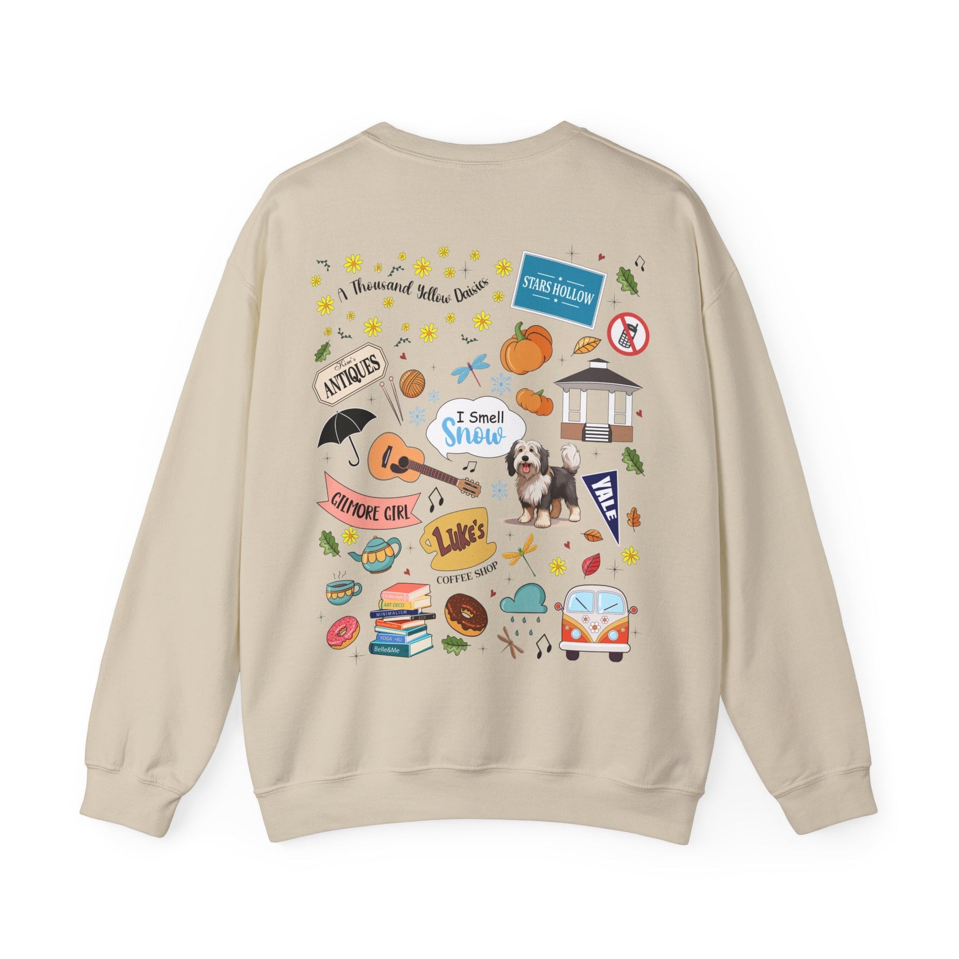 Gilmore Girls Stars Hollow Collage Heavy Blend™ Crewneck Sweatshirt - Awfullynerdy.co