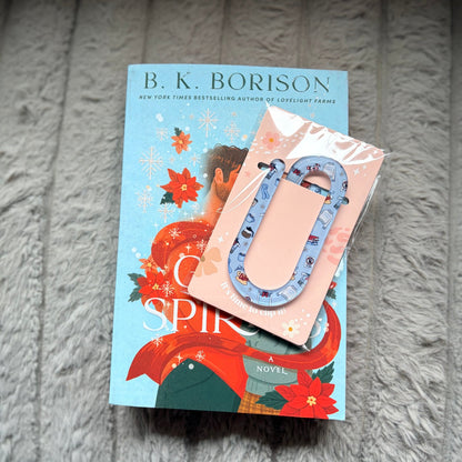 Gilmore Girls Winter Jumbo Acrylic Paperclip Sublimated Bookmark – Bookish Page Holder - Awfullynerdy.co