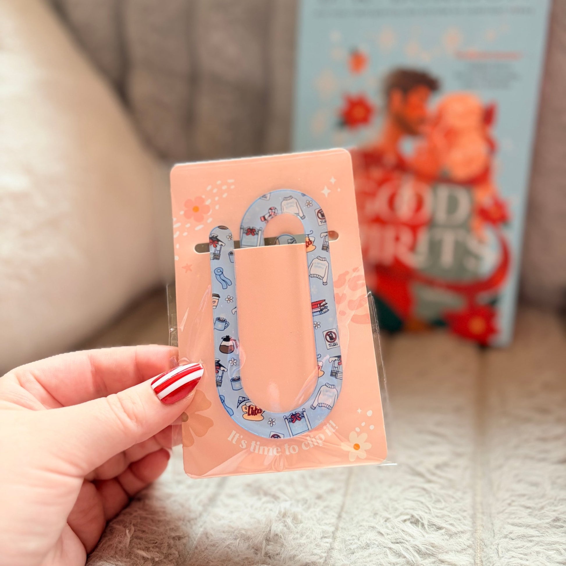 Gilmore Girls Winter Jumbo Acrylic Paperclip Sublimated Bookmark – Bookish Page Holder - Awfullynerdy.co